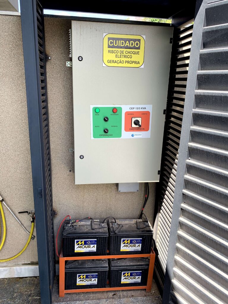 Sistema de Backup – CEP 13/3 KW